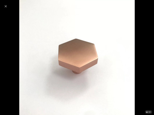 Hexagonal cabinet handle pull - hexagonal,