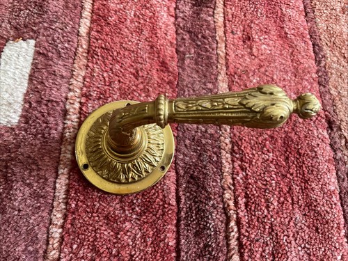 Solid brass door handles - solid,