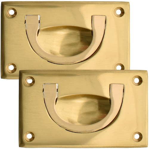 Solid brass 90mm - 90mm, wide