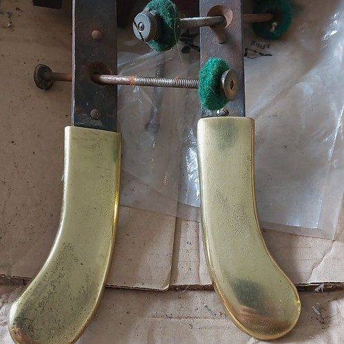 Brass polished metal - brass,