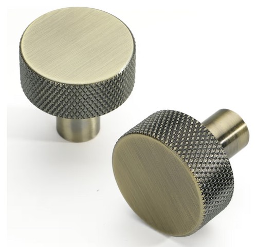 Round cabinet knobs knurled - cabinet,