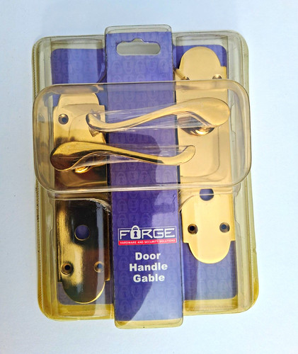 Forge gable bathroom door - forge,