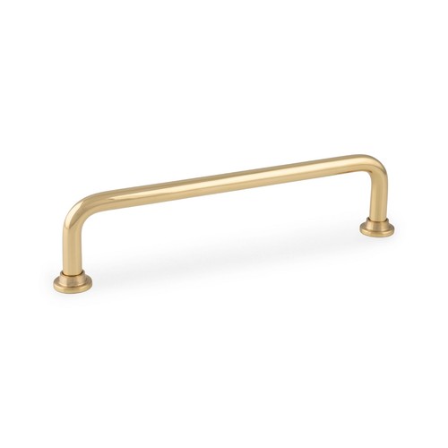 Polished brass cabinet - polished, handle