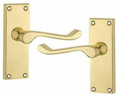Pair polished brass finish - 1,