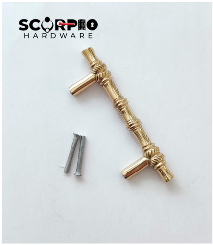 Bamboo style solid brass - bamboo,