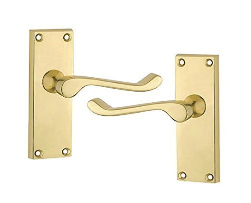 Pair door handles victorian - handles,