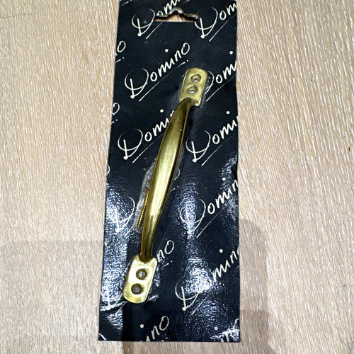 Domino polished brass handle - polished, d