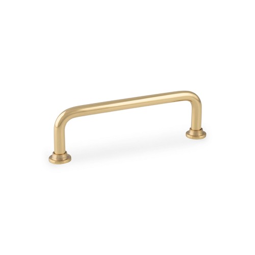 Polished brass cabinet - brass, handle