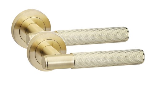 Pair knurled bar door - knurled,