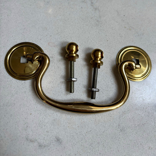 Vintage brass 5cm drop - vintage,