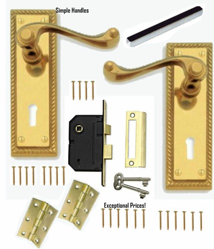 Georgian door handle - georgian, sets