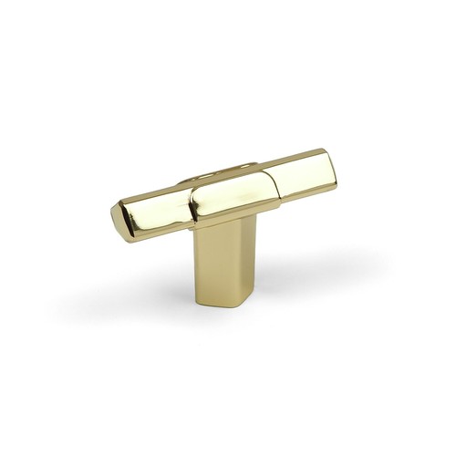 Brass bar kitchen handle - brass,