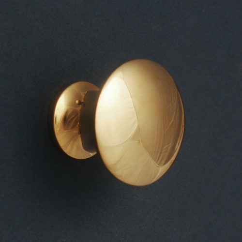 Solid brass cabinet knobs - solid,