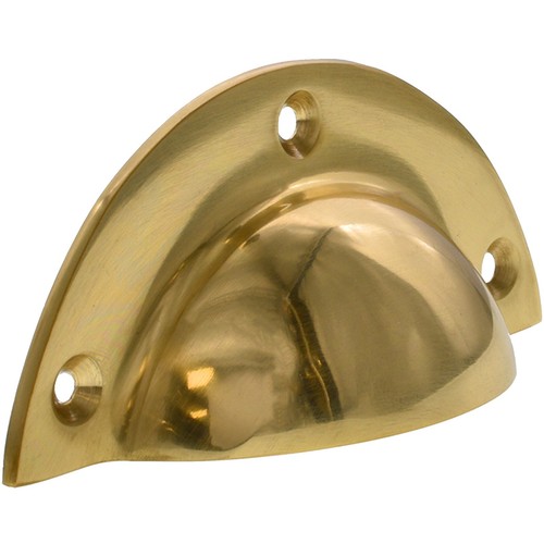 Polished brass drawer - polished,