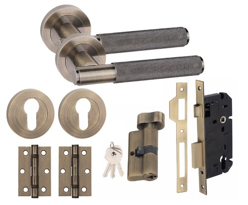 Door handles straight bar - door, t-bar