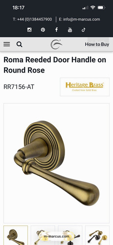 Heritage brass roma reeded - heritage,